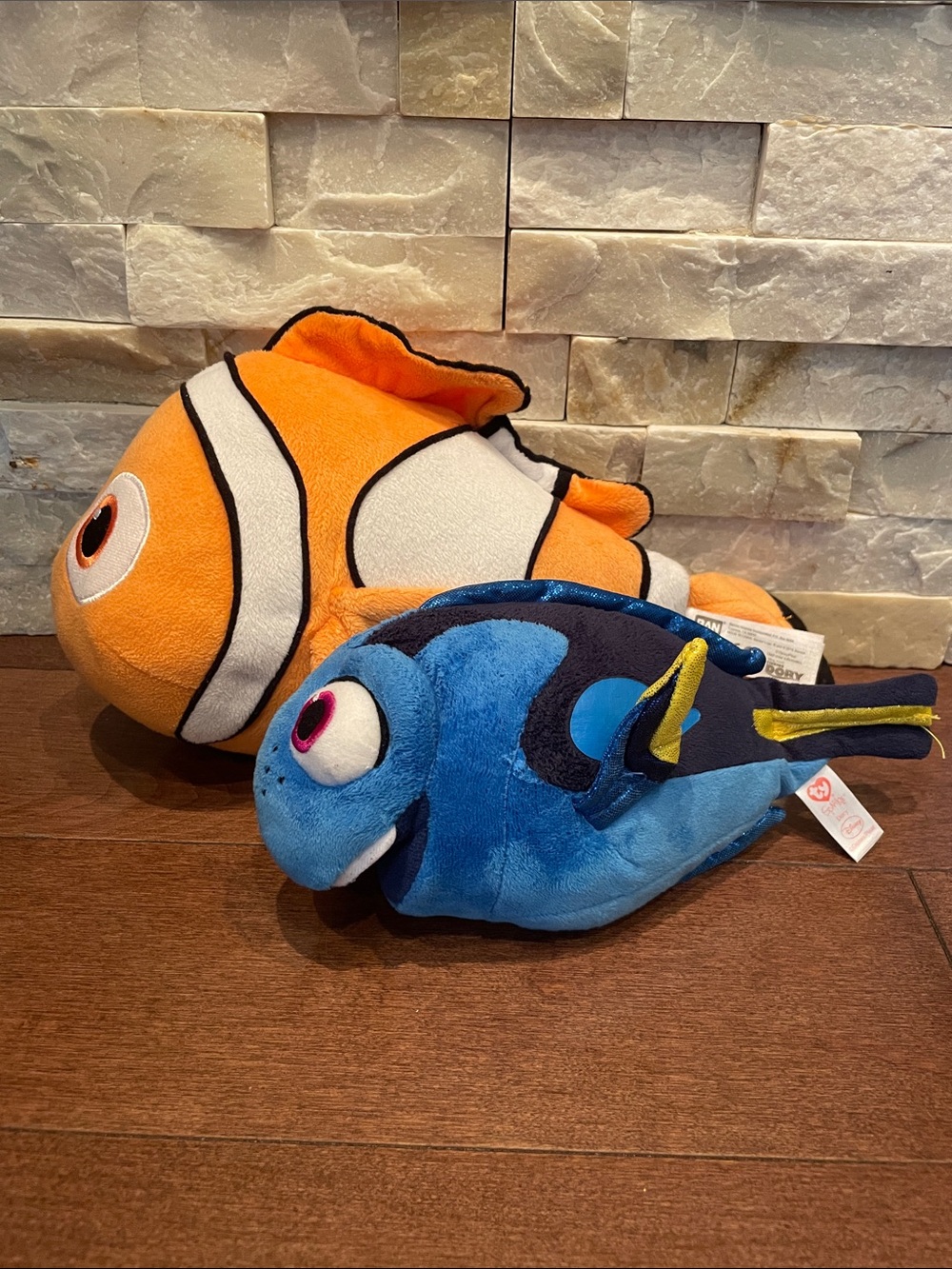 Nemo and Dory Plush Fish Toy Set